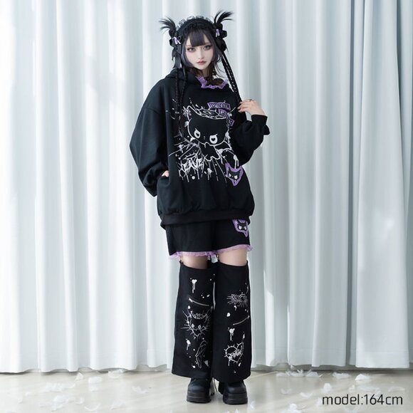 ACDC RAG Baby Punk Devil Punk Oversized Hoodie - Picture 8 of 9